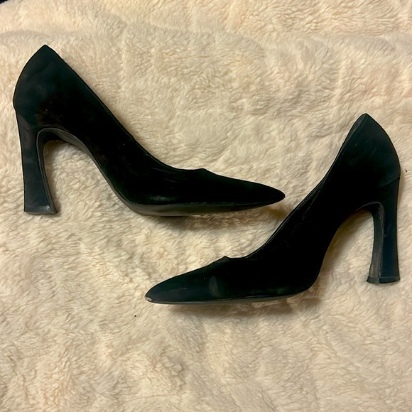 Black suede heels - Picture 4 of 4